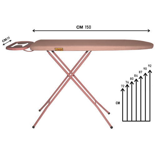 Ironing Table - Metal Board (2)